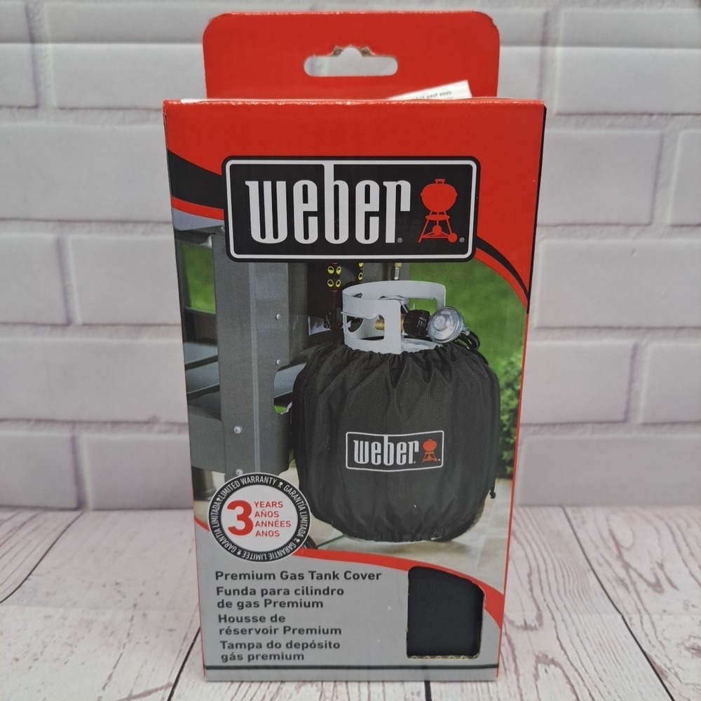 Weber 20 Lb. Capacity Polyester Propane Tank Cover 7137 Weber 7137 077924051999